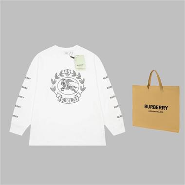 BURBERRY   2023夏季新款長袖T恤  歐版尺寸偏大