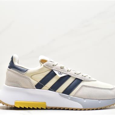 ADIDAS Originals Retropy  爆米花速度輕盈復古系列百搭透氣休閑運動慢跑鞋