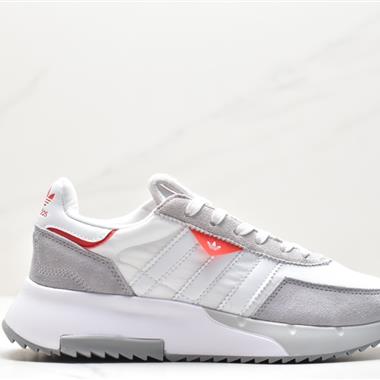 ADIDAS Originals Retropy  爆米花速度輕盈復古系列百搭透氣休閑運動慢跑鞋