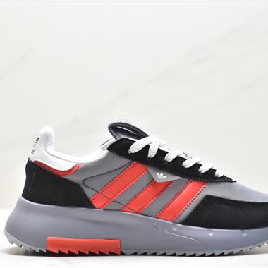 ADIDAS Originals Retropy  爆米花速度輕盈復古系列百搭透氣休閑運動慢跑鞋