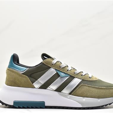 ADIDAS Originals Retropy  爆米花速度輕盈復古系列百搭透氣休閑運動慢跑鞋