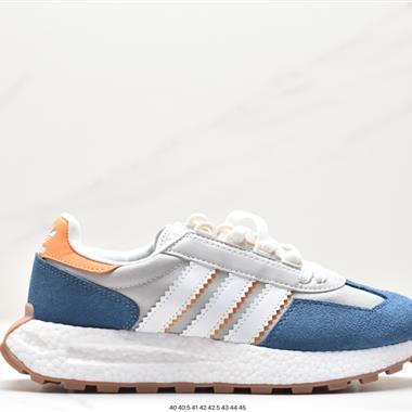 Adidas Racing E5 Boost Prototype 速度輕盈復古系列 百搭透氣運動慢跑鞋