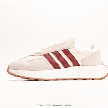 Adidas Racing E5 Boost Prototype 速度輕盈復古系列 百搭透氣運動慢跑鞋