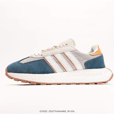 Adidas Racing E5 Boost Prototype 速度輕盈復古系列 百搭透氣運動慢跑鞋