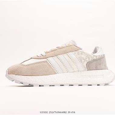 Adidas Racing E5 Boost Prototype 速度輕盈復古系列 百搭透氣運動慢跑鞋