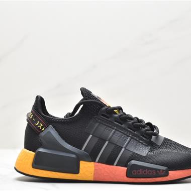 Adidas NMD_R1 V2 Boost GW7689爆米花超彈中底 針織網面休閑運動跑鞋