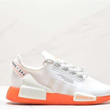 Adidas NMD_R1 V2 Boost GW7689爆米花超彈中底 針織網面休閑運動跑鞋