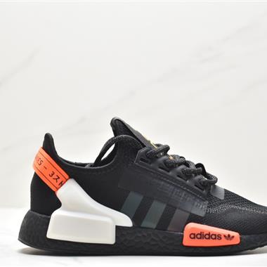 Adidas NMD_R1 V2 Boost GW7689爆米花超彈中底 針織網面休閑運動跑鞋