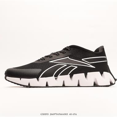 Reebok Zig Dynamica 銳步透氣舒適 厚底抗磨緩震 休閑運動跑步鞋 