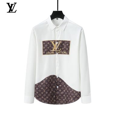 LouisVuitton   2023秋冬新款長袖襯衫