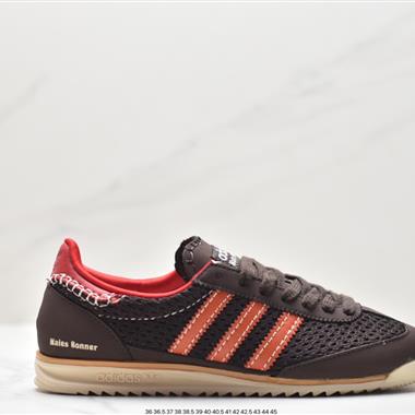 Wales Bonner x Adidas Sl 72 KNIT 低幫休閑運動慢跑鞋