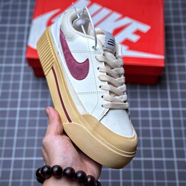 NIKE COURT LEGACY 厚底增高休閑運動板鞋 