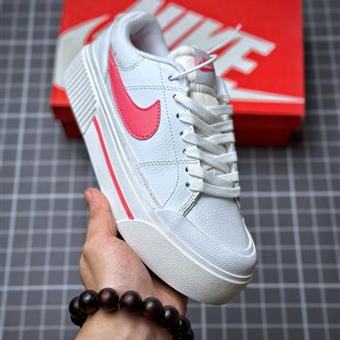 NIKE COURT LEGACY 厚底增高休閑運動板鞋 