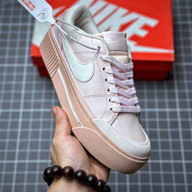 NIKE COURT LEGACY 厚底增高休閑運動板鞋 