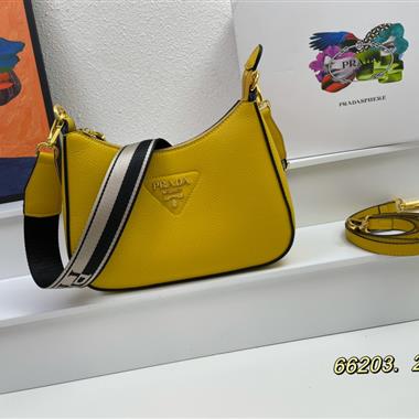 PRADA    2023新款女生時尚休閒包  尺寸:25-18-8CM