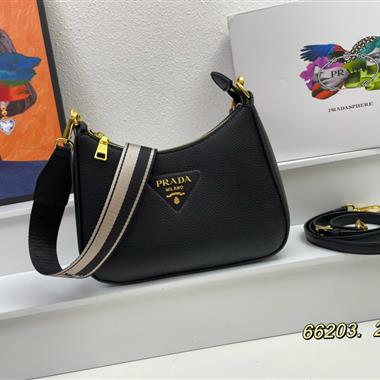 PRADA    2023新款女生時尚休閒包  尺寸:25-18-8CM