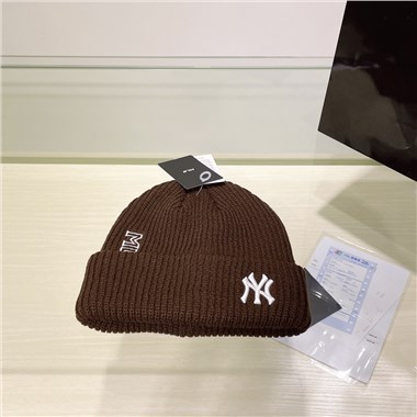 NY  2023秋冬新款毛線帽子