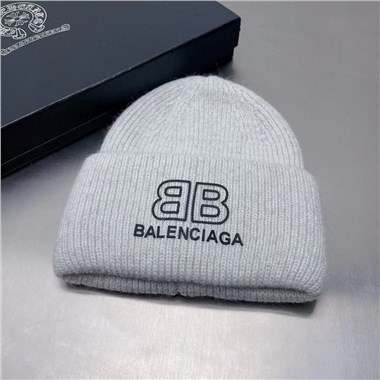 Balenciaga   2023秋冬新款毛線帽子