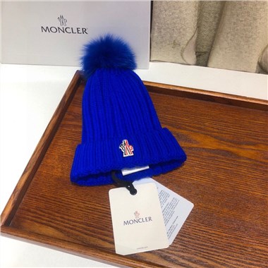 MONCLER   2023秋冬新款毛線帽子