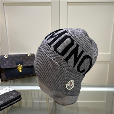 MONCLER   2023秋冬新款毛線帽子