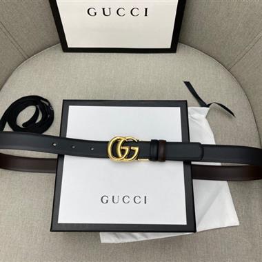 GUCCI  2023新款時尚皮帶  2.5CM