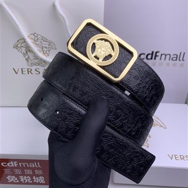 VERSACE   2023新款時尚皮帶  3.8CM