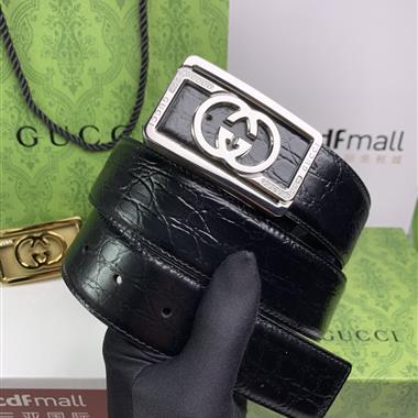 GUCCI   2023新款時尚皮帶  3.8CM