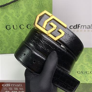 GUCCI   2023新款時尚皮帶  3.8CM