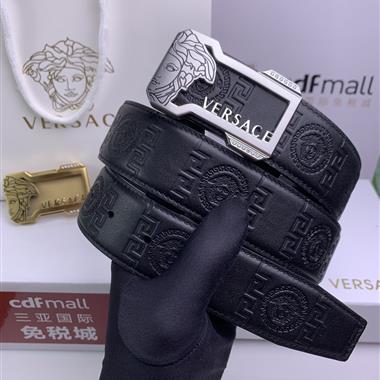 VERSACE   2023新款時尚皮帶  3.8CM