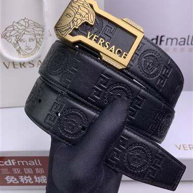 VERSACE   2023新款時尚皮帶  3.8CM