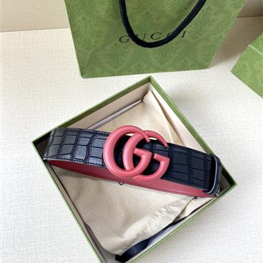 GUCCI   2023新款時尚皮帶  4.0CM