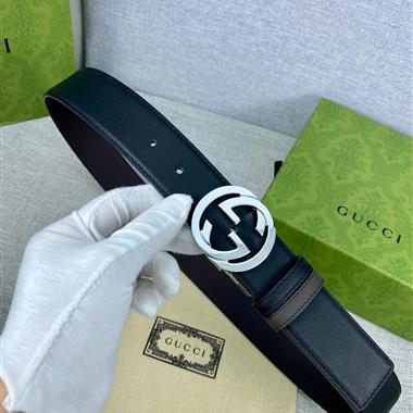 GUCCI   2023新款時尚皮帶  4.0CM