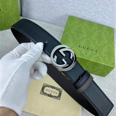 GUCCI   2023新款時尚皮帶  4.0CM