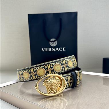 VERSACE   2023新款時尚皮帶  4.0CM