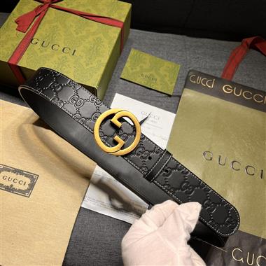 GUCCI   2023新款時尚皮帶  3.8CM