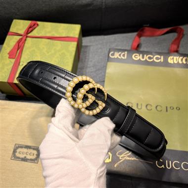 GUCCI   2023新款時尚皮帶  3.5CM