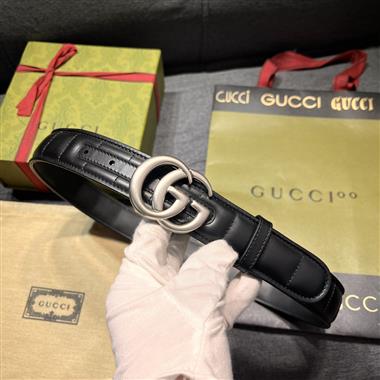 GUCCI   2023新款時尚皮帶  3.5CM