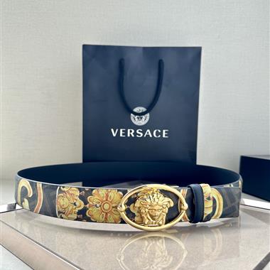 VERSACE   2023新款時尚皮帶  4.0CM