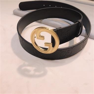 GUCCI   2023新款時尚皮帶  3.8CM