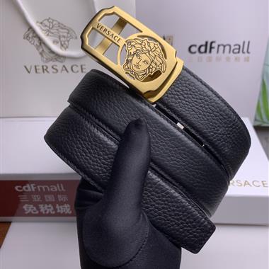 VERSACE   2023新款時尚皮帶  3.4CM