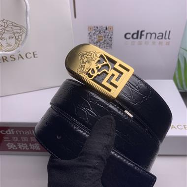 VERSACE   2023新款時尚皮帶  3.8CM