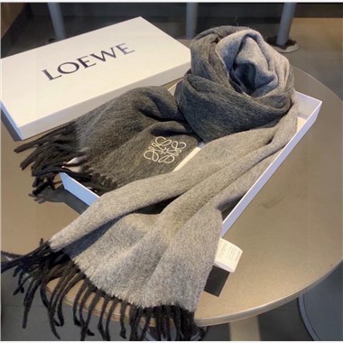 LOEWE   2023秋冬新款時尚圍巾 尺寸：200-38