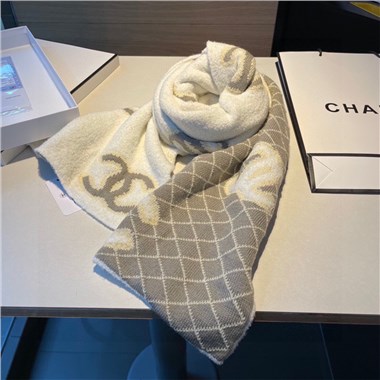 CHANEL   2023秋冬新款時尚圍巾 尺寸：180-35