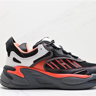 Adidas OZMORPH OZ變形系列低幫老爹風厚底休閑運動慢跑鞋