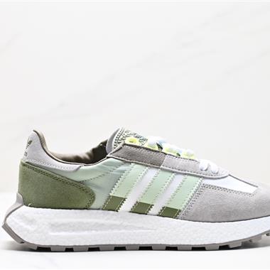 Adidas Racing E5 Boost Prototype 速度輕盈復古系列 百搭透氣運動慢跑鞋