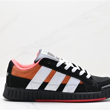 Adidas NRTN 學院系列面包風低幫運動板鞋 