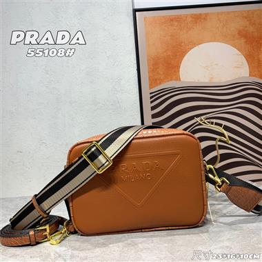 PRADA   2023新款女生時尚休閒包 尺寸:23*16*10CM