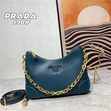 PRADA   2023新款女生時尚休閒包 尺寸:27*18*10CM