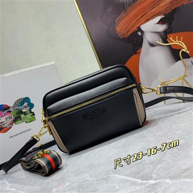 PRADA   2023新款女生時尚休閒包 尺寸:23-16-7CM