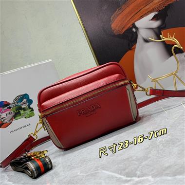 PRADA   2023新款女生時尚休閒包 尺寸:23-16-7CM
